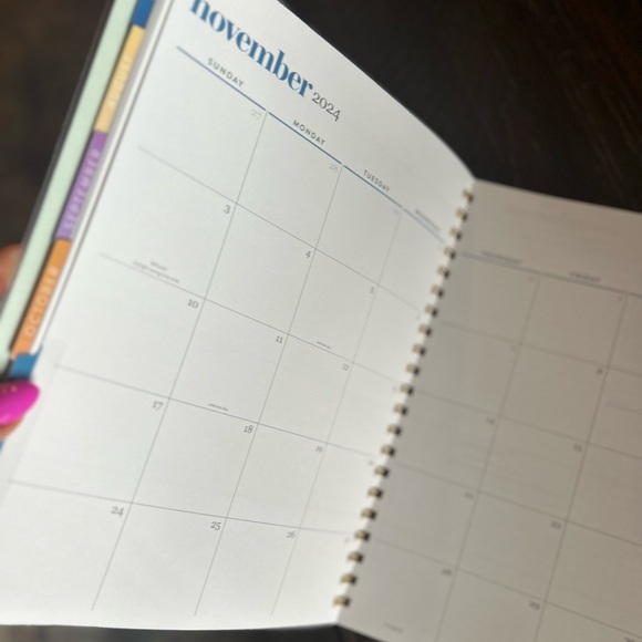 Inspire Pink and Green Planner Gradient Design - Picture 4 of 5